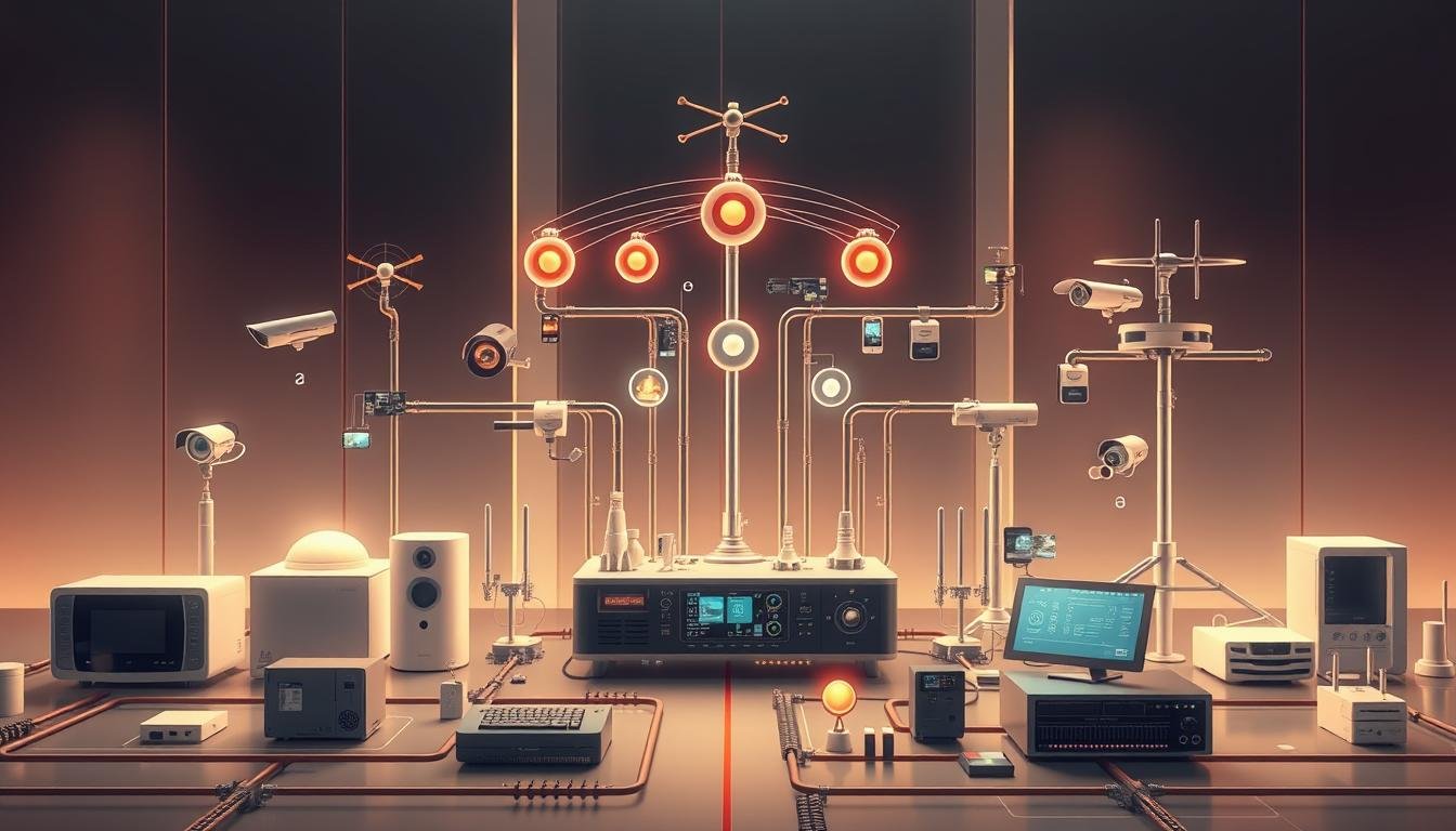 What are the core components of an IoT system?